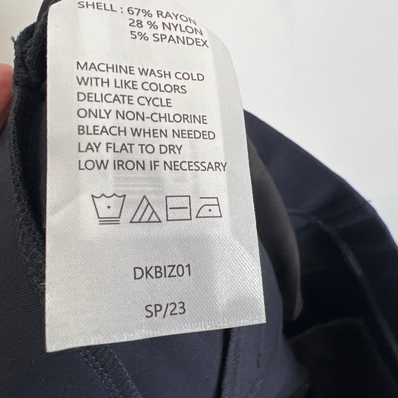 Quince Women's Wide Leg Pants - Navy - Picture 12 of 12